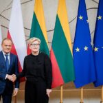 Donald Tusk i Ingrida Šimonytė